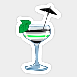 Agender cocktail #1 Sticker